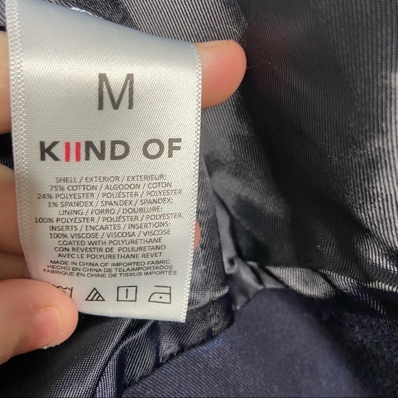 Kiind of Thalia faux leather two toned jacket M - Picture 9 of 9